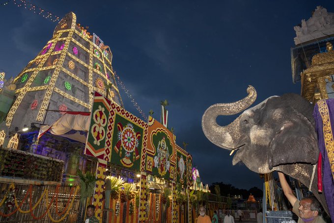 Tirumala Brahmotsavam: The annual 9-day festival of Lord Venkateswara is underway