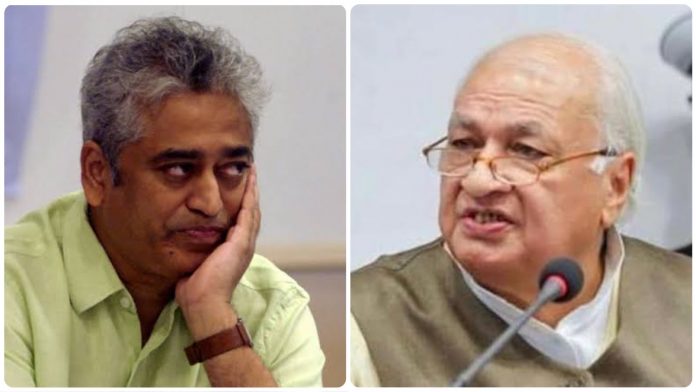 Rajdeep Sardesai gets a befitting reply from Kerala gov Arif Mohammad Khan during India Today conclave