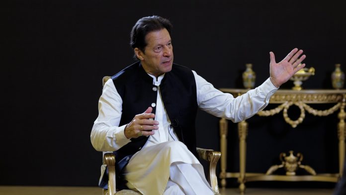 Imran Khan appeared in an interview with the Middle East Eye