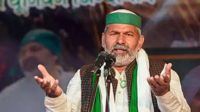 Rakesh Tikait blames government for Singhu border lynching case, says conspiracy to defame the farmers’ movement