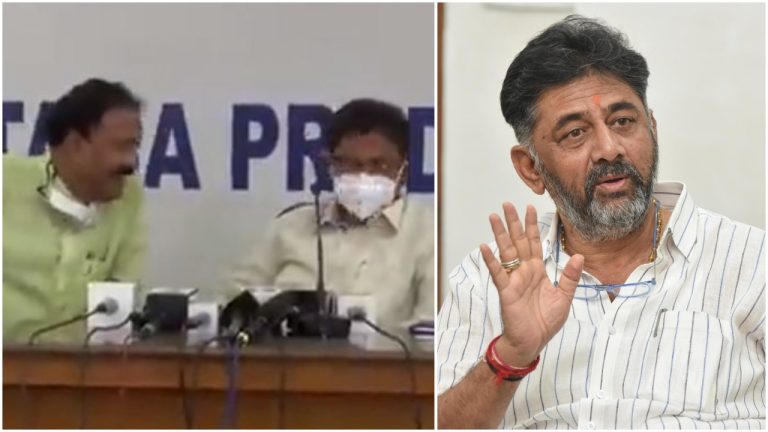 Karnataka Congress expels media coordinator MA Salim for 6 years after he was caught on camera accusing DK Shivakumar of taking bribes