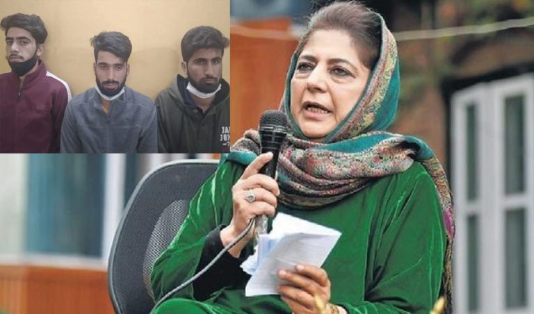 Mehbooba Mufti defends Kashmiri students supporting Pakistan in cricket, writes to PM saying sense of patriotism can’t be forced