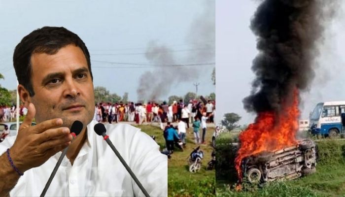 Rahul Gandhi roots for ‘farmers’ who attacked BJP workers in Lakhimpur Kheri leading to the death of 8 people