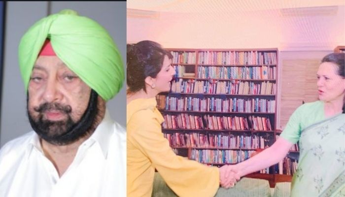 Amarinder Singh vs Congress: Captain releases statement on Punjab HM probing Aroosa Alam, releases picture of Pakistani journalist with Sonia Gandhi