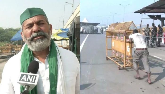 As Police remove barricades from Tikri and Ghazipur border, Rakesh Tikait threatens more protest, says will sell crops at Parliament