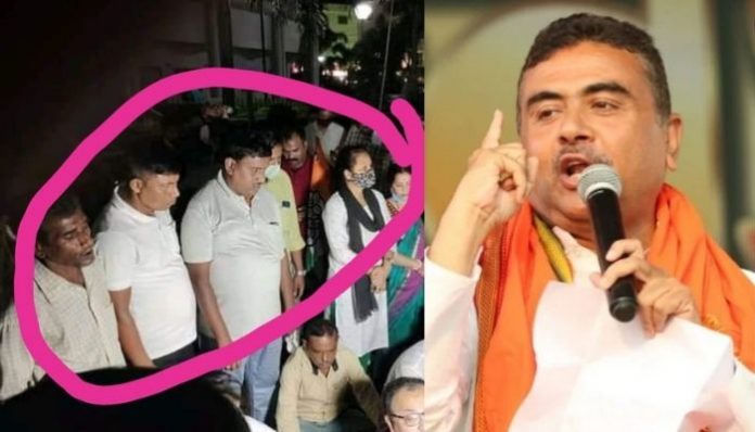 TMC fields violence accused party workers from WB to protest in Tripura