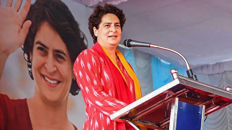 Priyanka Gandhi ducks question on Congress MLA’s son accused of rape while preaching women empowerment in Uttar Pradesh