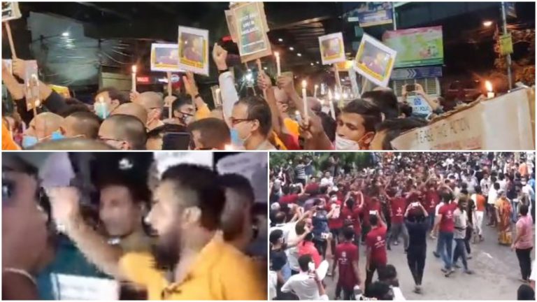 Thousands of members of Hindu outfits back in India take to the streets to protest against brutality against Hindus by Bangladeshi Islamists: Details