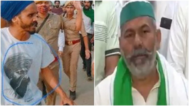 ‘Bhindranwale is a saint for some’: Farmer leader Rakesh Tikait on Sikh man seen with Khalistani t-shirt in Lakhimpur Kheri
