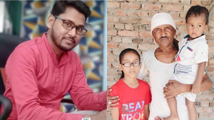Journalist Raman Kashyap, who died in the Lakhimpur Kheri violence