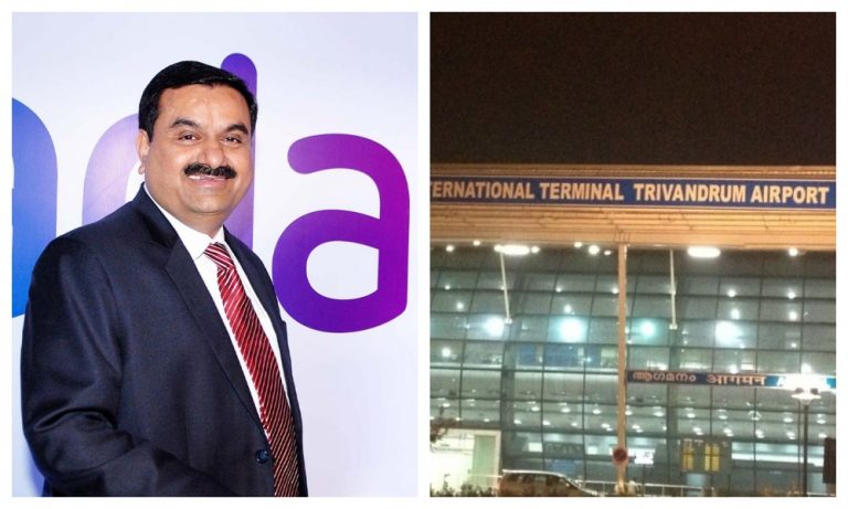 Kerala: Adani Group to take over operations at Thiruvananthapuram airport on October 14