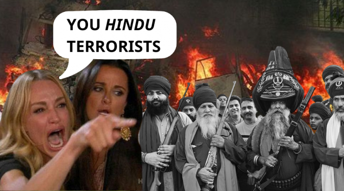Radicals and fanatics are chopping off limbs, torching vehicles over allegations of 'blasphemy' but Hindus are branded terrorists because they did not like FabIndia ad.