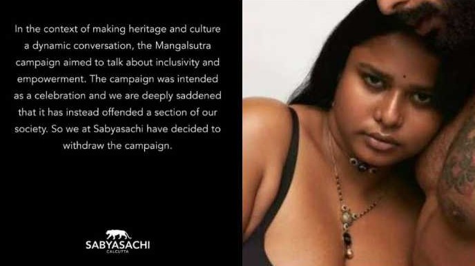 Sabyasachi withdraws controversial Mangalsutra ad, offers no apology