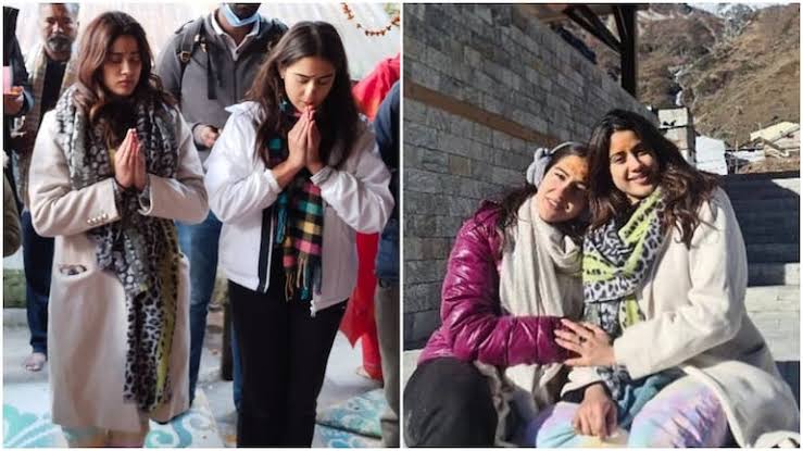 Actor Sara Ali Khan shares pictures of her visit to Kedarnath temple, gets abused by Islamists for being a “Kafir Muslim”