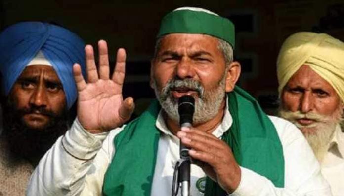 BKU leader Rakesh Tikait threatened government with a tractor march to Parliament on November 29