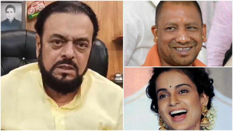 SP MLA loses his mind: Abu Azmi calls Kangana Ranaut ‘talve chatne vali aurat’, says Yogi selectively targeting places with Muslim names