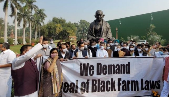 Winter Session: Congress demands repeal of farm laws after PM Modi announced repealing of farm laws
