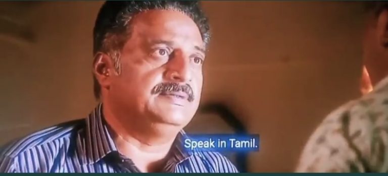 Actor Prakash Raj slaps a man for speaking Hindi in ‘Jai Bhim’, sparks outrage
