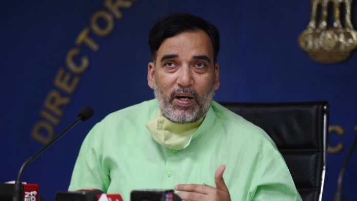Delhi Environment Minister Gopal Rai blames BJP for air pollution caused after Diwali