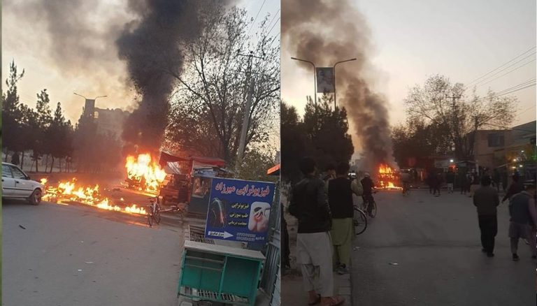 Blast caused by a magnetic bomb attached to minivan kills 6 in Shia majority area in Kabul, ISIS-K suspected