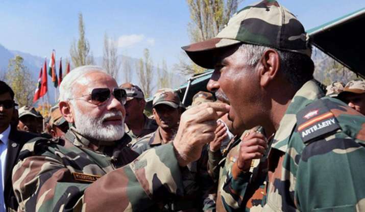 As security forces continue operations against terrorists in Jammu and Kashmir, PM Modi to celebrate Diwali with soldiers in Rajouri