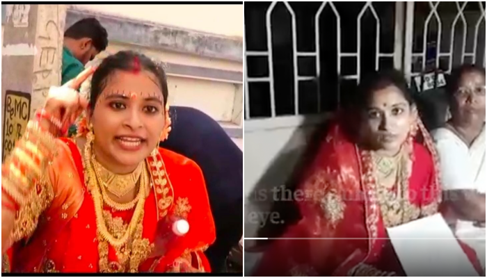 Odisha: Groom absconds on wedding day, bride stages Dharna outside his house, threatens suicide