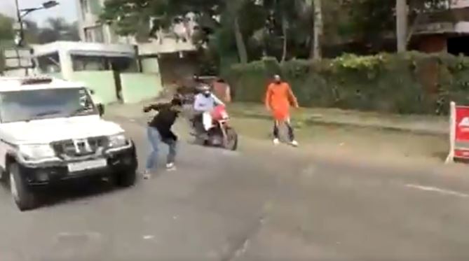 Odisha: Congress workers throw eggs at Union Minister Ajay Mishra’s vehicle, BJP claims Congress doing politics over Lakhimpur Kheri violence