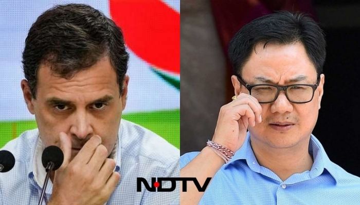 Kiren Rijiju slams NDTV and Congress for claiming that China built a village in Arunachal, which is in an area under Chinese occupation since 1959