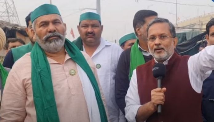 Rakesh Tikait hints at 'sinister plan' behind repeal of farm laws: Watch