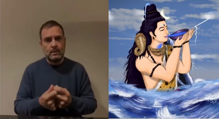 ‘Lord Shiva had swallowed the entire universe’: Janeu-Dhari Rahul Gandhi misquotes Hindu scriptures after saying he has read the Upanishads
