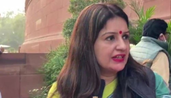 Shiv Sena’s Priyanka Chaturvedi and 11 other MPs suspended over unruly behaviour, manhandling security personnel in last session