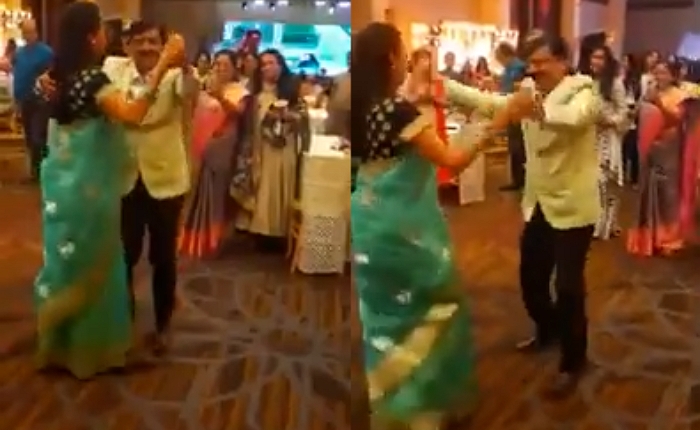 Watch: Shiv Sena MP Sanjay Raut and NCP MP Supriya Sule dance to party music at sangeet ceremony for wedding of Raut’s daughter