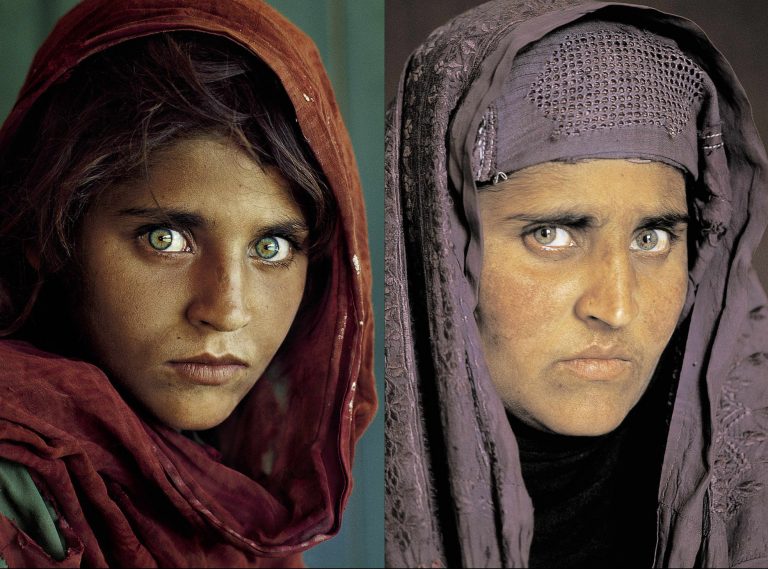 ‘Green-eyed Afghan girl’ from famous Nat Geo cover photo has been evacuated to Italy, granted refuge