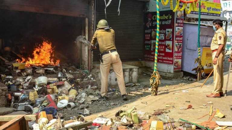 ‘Muslim mob attacked with swords, pelted stones at Hindu establishments’: Local BJP leaders on Amravati violence
