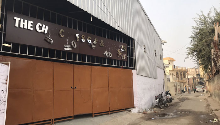 Delhi: VHP alleges local warehouse converted into a church overnight in Matiala, Dwarka