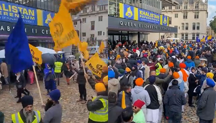 Terrorist org SFJ begins ‘referendum’ on Punjab from London amidst anti-India and ‘Khalistan zindabad’ slogans