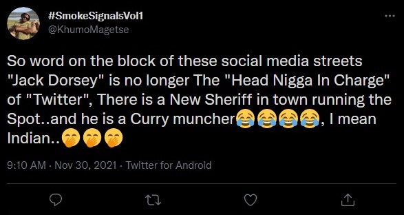 Parag Agrawal faces racist attacks after being appointed new Twitter CEO