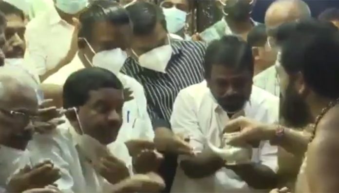 Kerala Devaswom Minister K Radhakrishnan