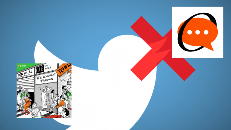 Twitter censors OpIndia cartoon: How big tech allows defamation of saffron, but goes red when it sees green