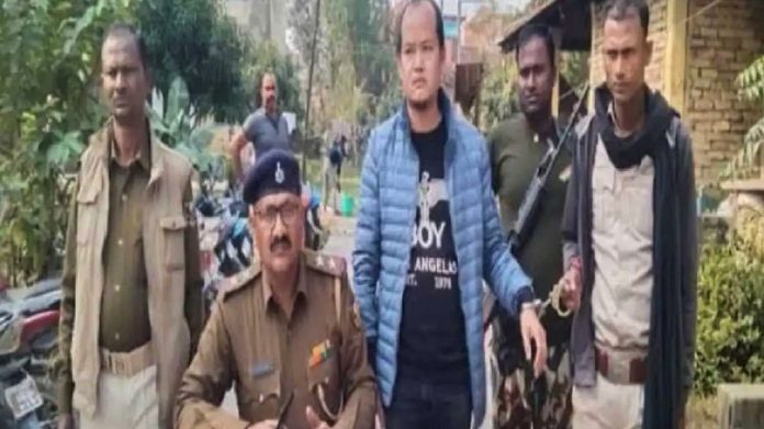 SSB arrested Chinese national Ziyou Jiang Shi from Madhwapur locality in Madhubani district of Bihar.