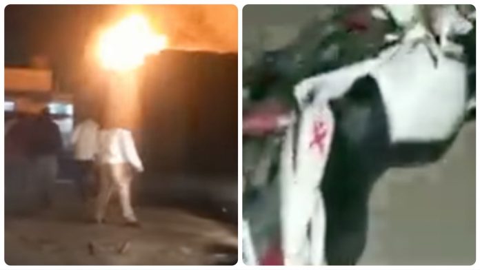 Yavatmal on Friday was hit with arson and vandalism as tensions prevailed in the district over an alleged controversial post