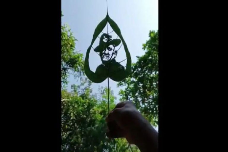Have you seen the video of late CDS Bipin Rawat’s face carved on a leaf? Here is the artist who made it
