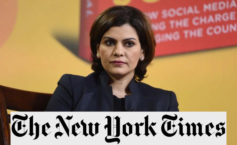 NYT blames ‘Hindutvavadis’ for scam on Nidhi Razdan when a BJP spokesperson was also targeted, proves she was only low IQ amongst everyone targeted