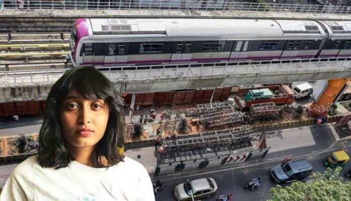 Toolkit fame Disha Ravi now opposes Airport metro project in the name of environment