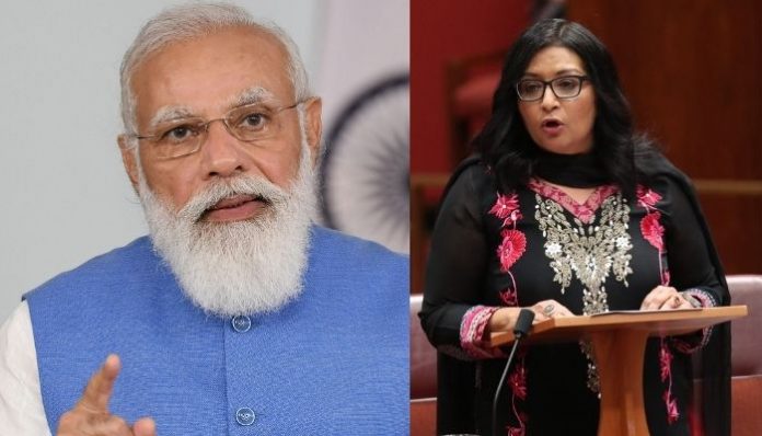 Pakistani-origin senator attacks Hindus under the pretext of targeting Modi