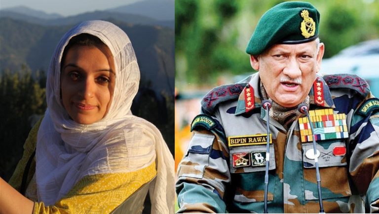 Kashmiri educator Sabbah Haji granted bail after her arrest for calling Gen Bipin Rawat a war criminal, to be under surveillance for a year