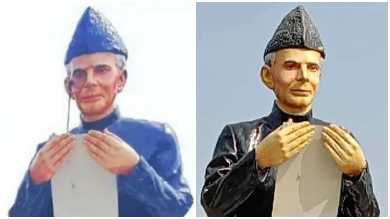 Pakistan: Thieves steal monocles from Jinnah statue in Punjab govt office