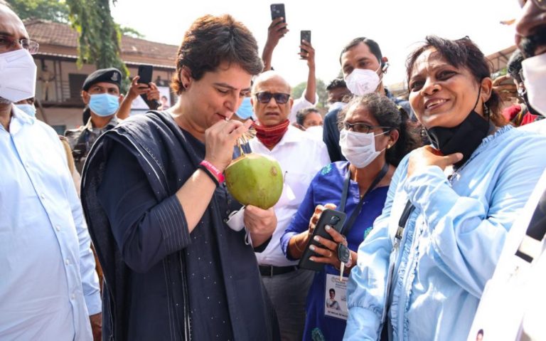 Priyanka Gandhi Vadra greeted by resignations of party leaders during her Goa visit