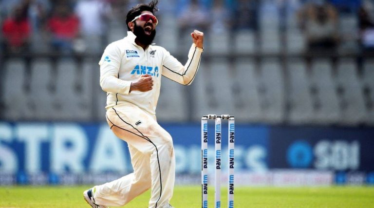 New Zealand spinner Ajaz Patel becomes the third bowler to take all 10 wickets in an innings in Test Cricket history