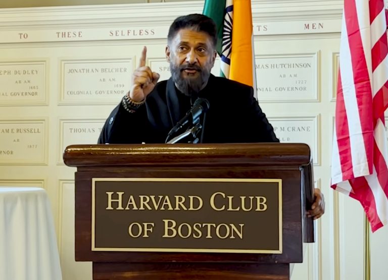 ‘Intellectual terrorists and champions of human rights destroyed the diversity of Kashmir’: Vivek Agnihotri at Harvard Club of Boston